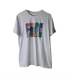 Target Large White LGBTQ Pride‎ T Shirt